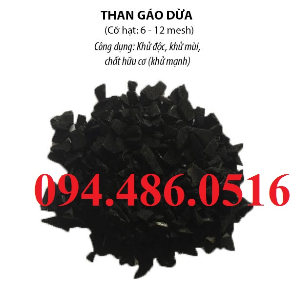 Than hoạt tính - than gáo dừa